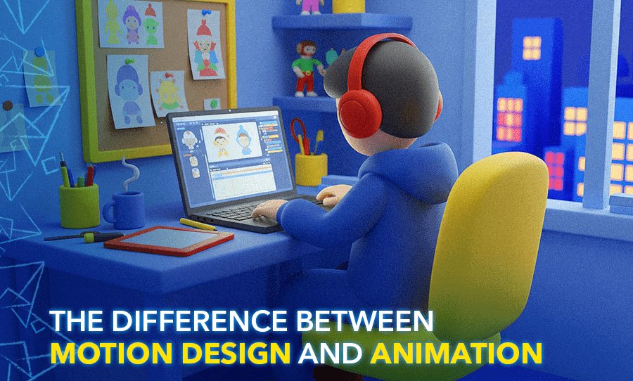 The Difference Between Motion Design and Animation