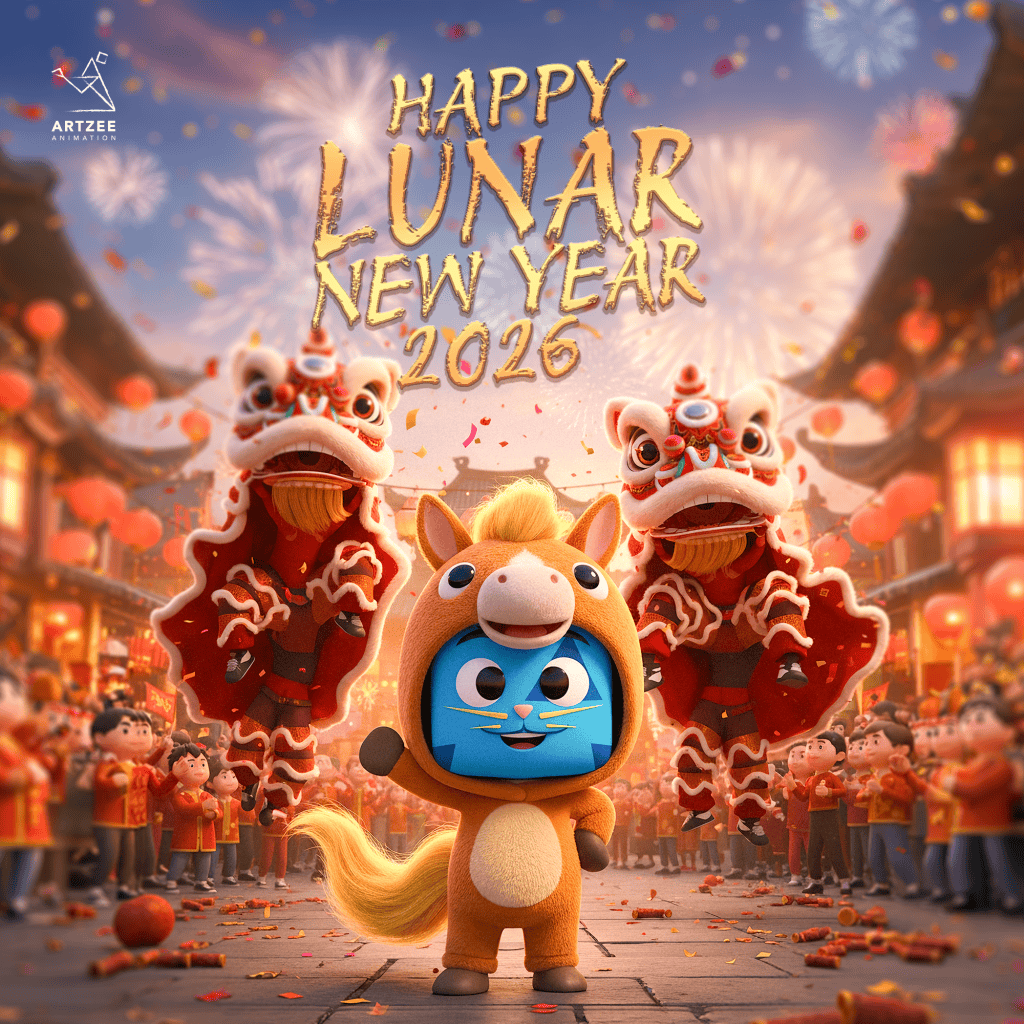 Artzee lunar new year 1x1